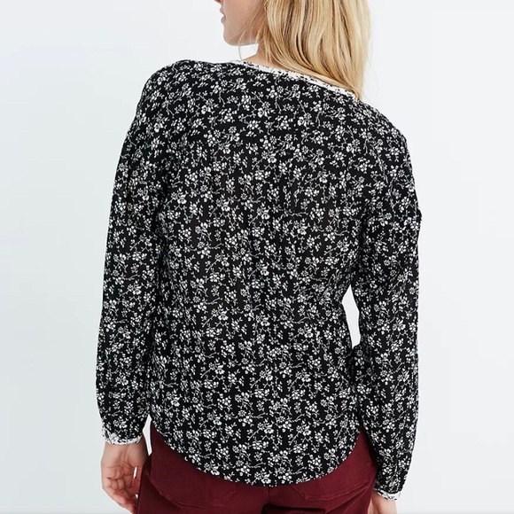 Madewell Print-Mix Meadow Shirt in Branch Floral - Picture 2 of 4